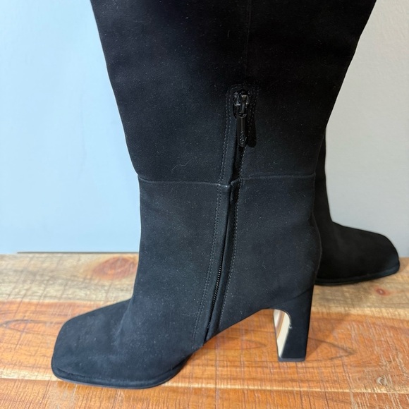 Sam Edelman Elegant Black Tall Heeled Boots, Women’s 7 - Picture 5 of 9